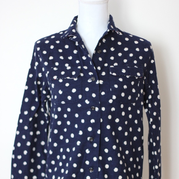 polka dots shirt for ladies